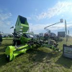 Schulte Spartan RWP-1935 Rock Windrower Picker at AIM 2024. PHOTO: Janelle Rudolph
