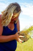 Field day attendees check out soil health gains at the Robins farm in western Manitoba in 2019.