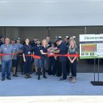 Ribbon cutting to celebrate the opening of EMILI's Innovation Farms Centre. 