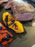 Marinated, barbecued goose breasts are an excellent main course.