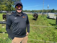 James Clark is territory manager for Ontario for Gallagher. Photo: John Greig
