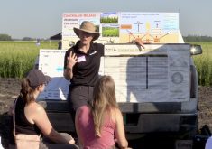 Marla Riekman at Manitoba 4R Day