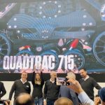 Case IH’s Quadtrac 715 wins the Highpower tractor category at the EIMA show in Italy, Nov. 6, 2024.  Photo: Greg Berg
