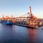 A container terminal at the Port of Vancouver. (FangXiaNuo/E+/Canada)
