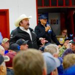 Outraged producers pack into a last-minute meeting in St. Rose du Lac in October 2019 after the previous provincial government released changes to agricultural Crown lands regulations. 