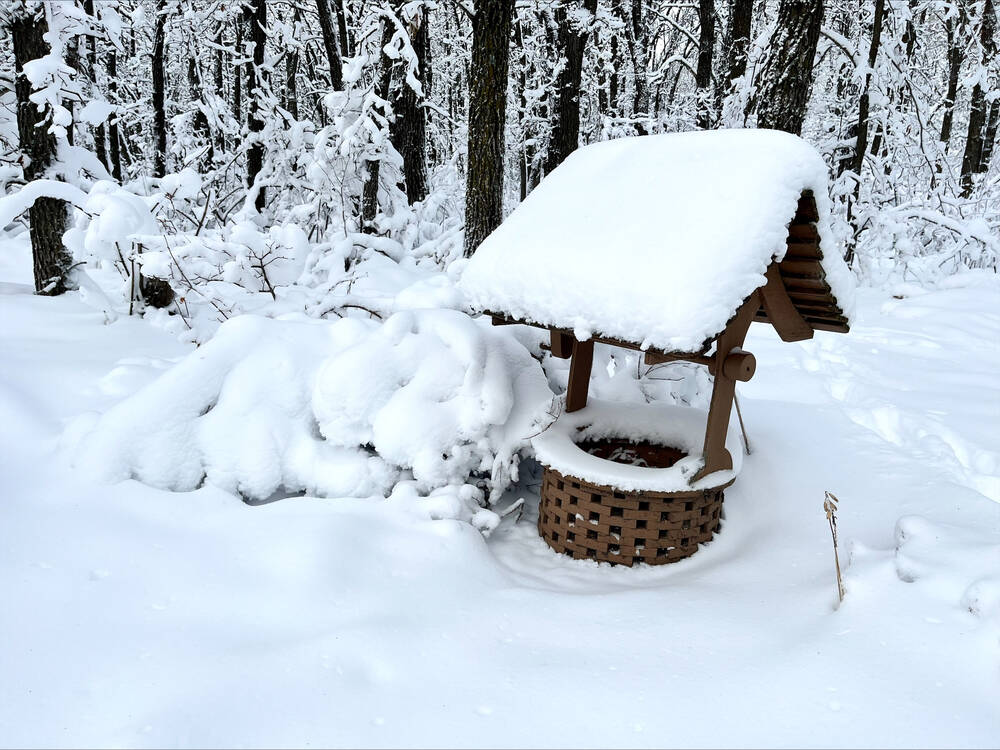 Snow dumped on the western half of Manitoba in the third week of November. 