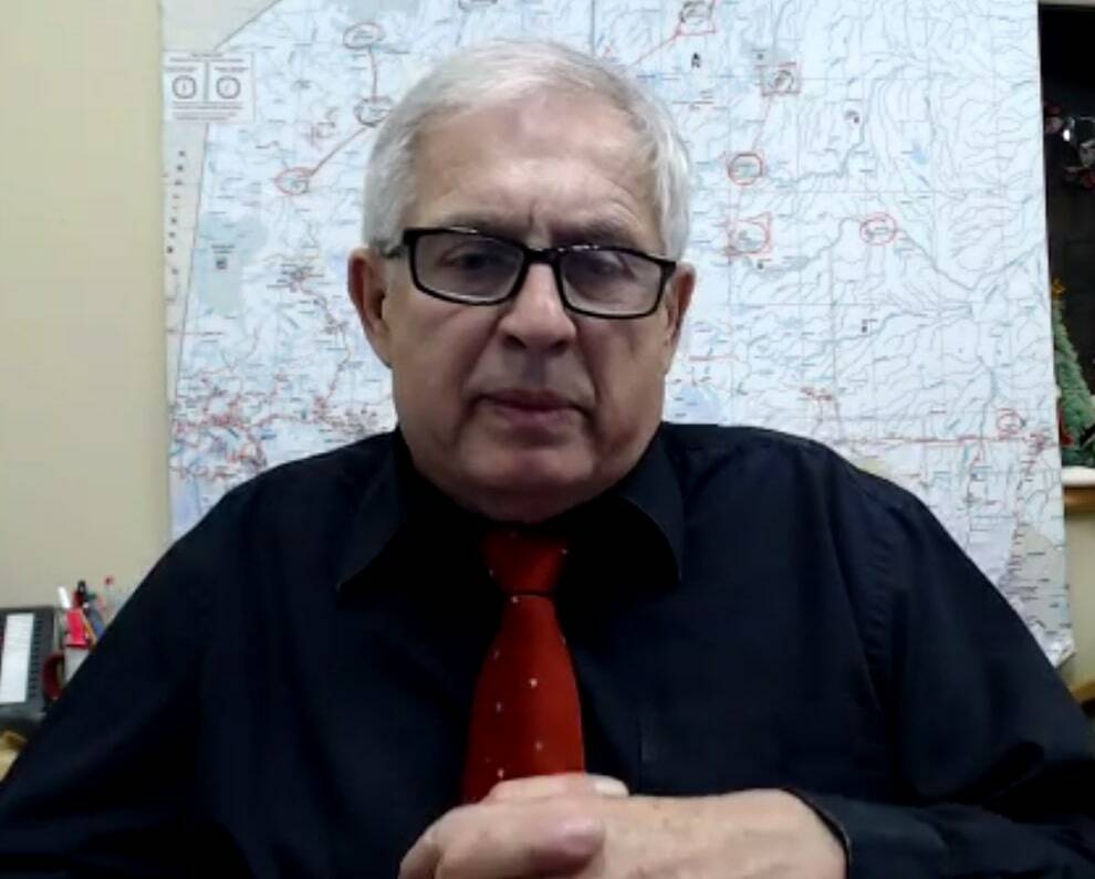 Volker Kromm, executive director of the Regional Food Distribution Association, speaks at the Dec. 11 Fields on Wheels 2024 webinar put on by the University of Manitoba’s faculty of agricultural and food sciences. 