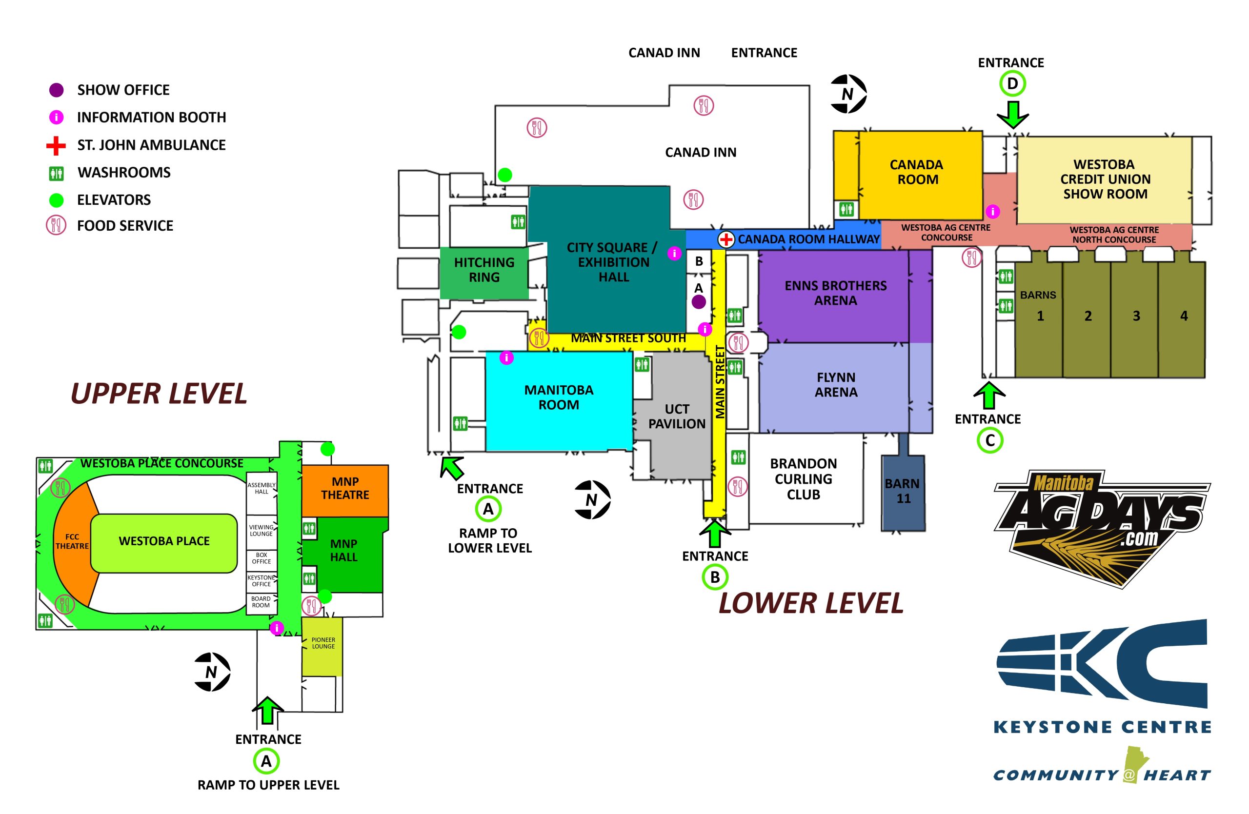 Keystone Center Map