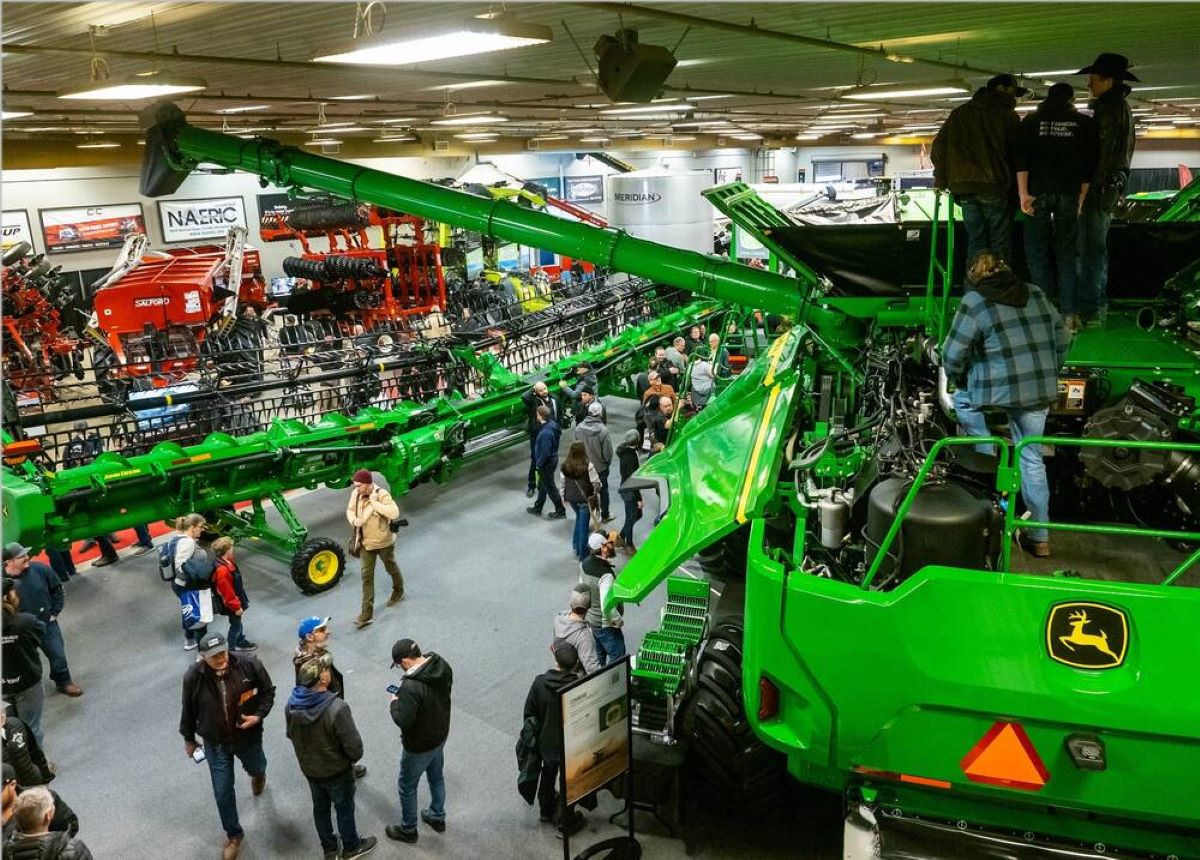 Equipment of all shapes and sizes attracts farmer attention at Ag Days.