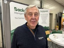 Farm management consultant and principal of Backswath Management Terry Betker.