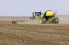 seeding in Manitoba's Interlake
