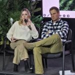 Lindsey and Chris Raupers tell the story of how their business, Engrained Flour Co., got started, at Manitoba Ag Days 2025 in Brandon on Jan. 22.