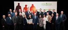 The new CFA executive. Photo: Canadian Federation of Agriculture
