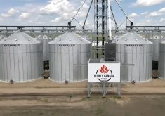 The Canadian Grain Commission said Aug. 28 both dealer and primary elevator licences at Purely Canada Foods’ Saskatchewan facilities in Avonlea, Kindersley and Lajord had been pulled and farmers in all three prairie provinces could be owed money.  | Screencap via youtube.com/Purely Canada Foods