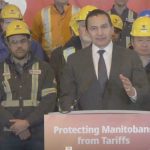 The new initiative aims to support local manufacturers by offering assistance and programming in response to tariffs imposed by U.S. President Donald Trump. Premier Wab Kinew was speaking at the Gerdau Ameristeel plant in Selkirk, Man., March 27. 