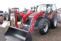 The Case IH version of the new utility tractors, the Farmall C, offers the same driveline features as its New Holland cousin.