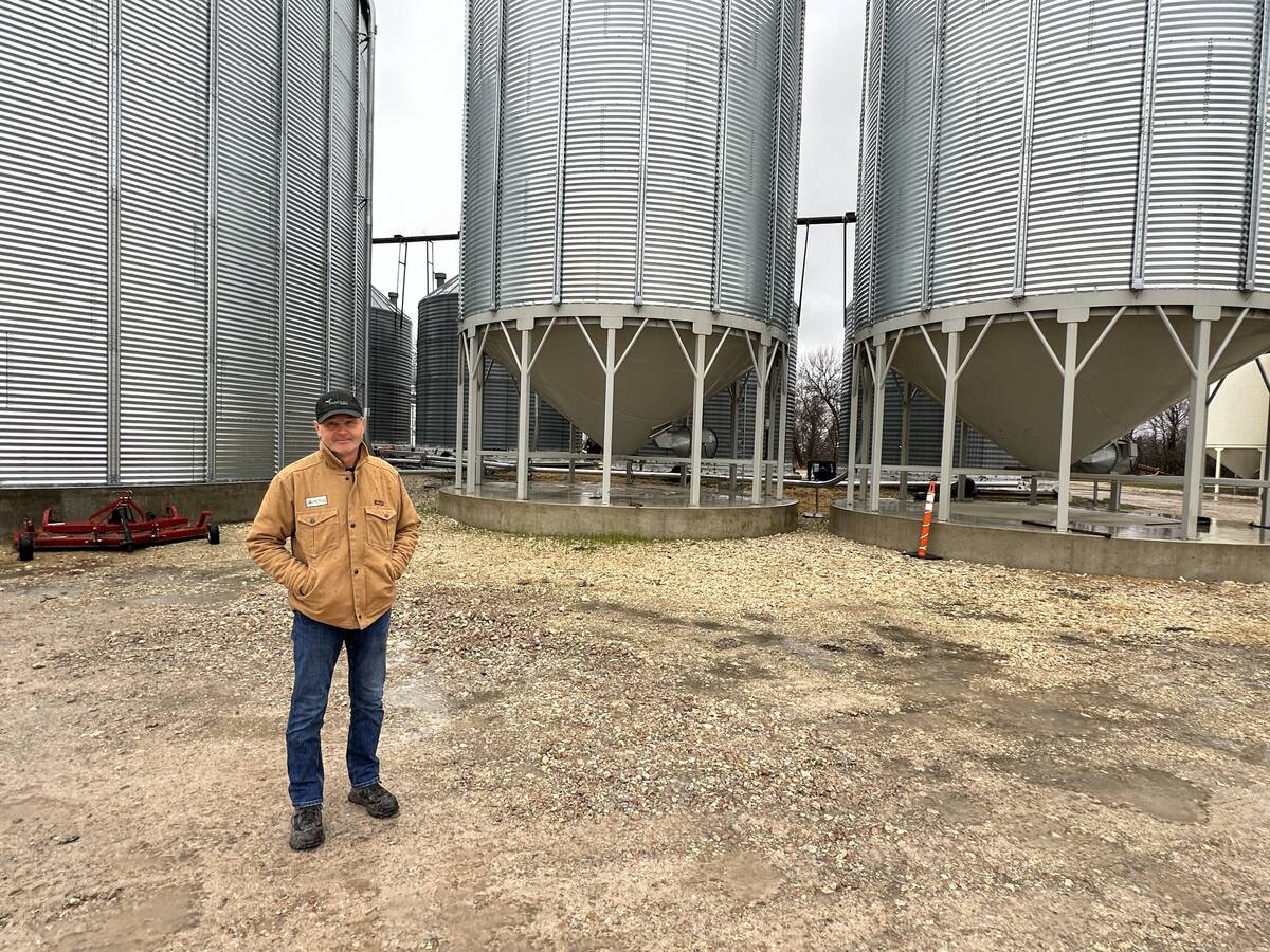 Andreas Boersch, president of Abtshof Farms near Elie, Man., the first farm in the province to be certified with Regenified. Photo: File