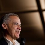 As votes rolled in April 28, projections called for Mark Carney’s Liberal Party to fall short of a majority government.