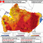 Seasonal outlook points to hot Canadian spring/summer