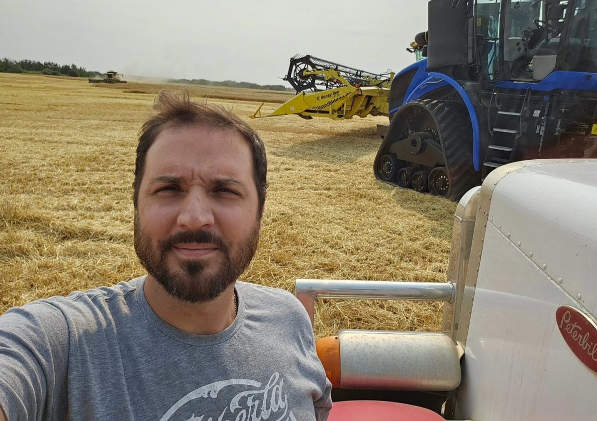 Damien C. Kurek, a fifth generation farmer, has represented the riding of Battle River-Crowfoot since 2019. Photo: Damien C. Kurek/Facebook
