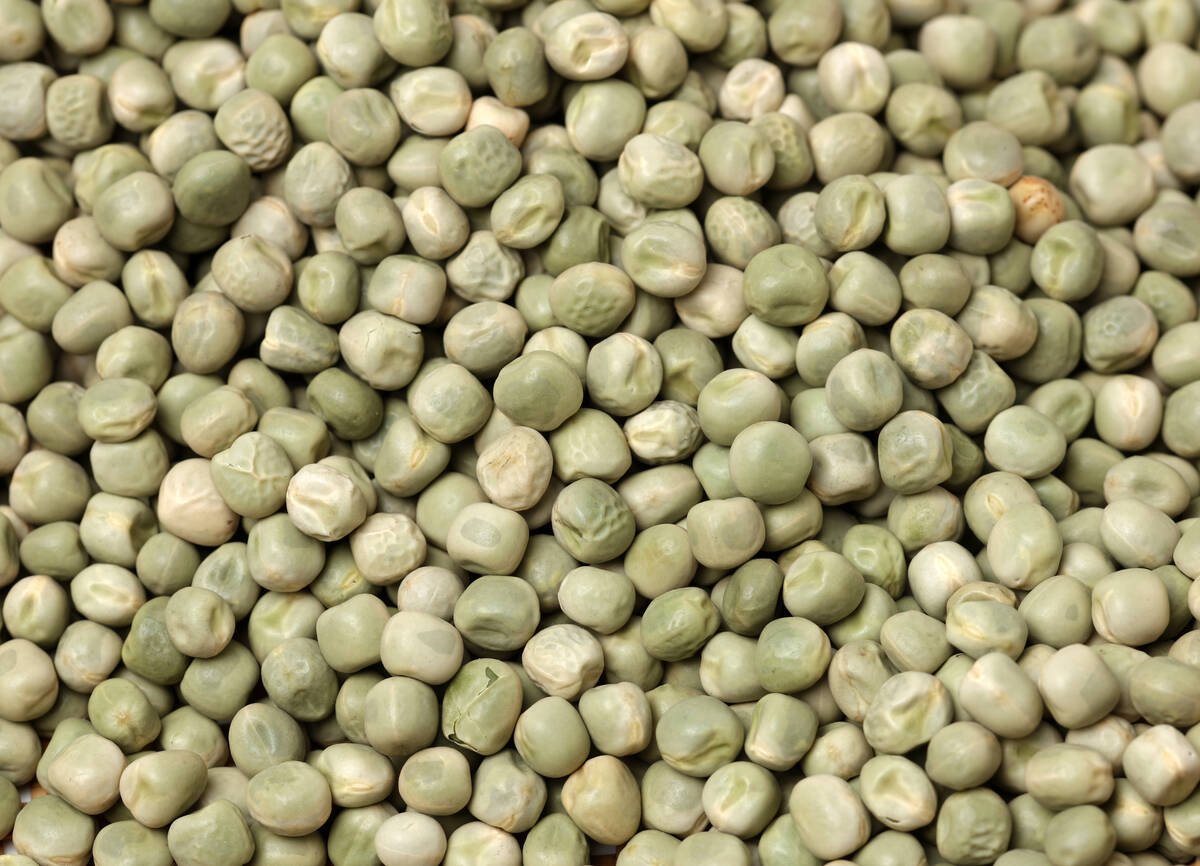 Canada might have fewer green peas than official numbers suggest. 
