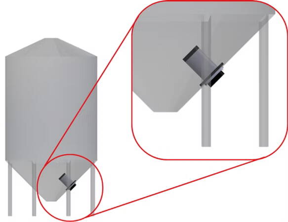 Installing the system takes no modifications to the bin itself and the bin’s manhole can again be used as a manhole just by removing four bolts, Wavcor says.