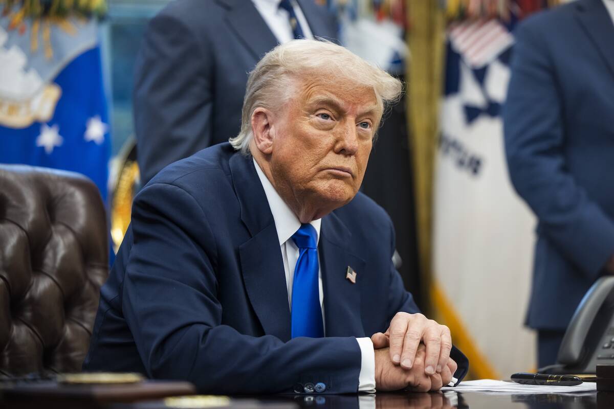More protectionist trade policy from U.S. President Donald Trump has dominated conversations in Canada’s beef sector. Photo: Sipa USA/Reuters