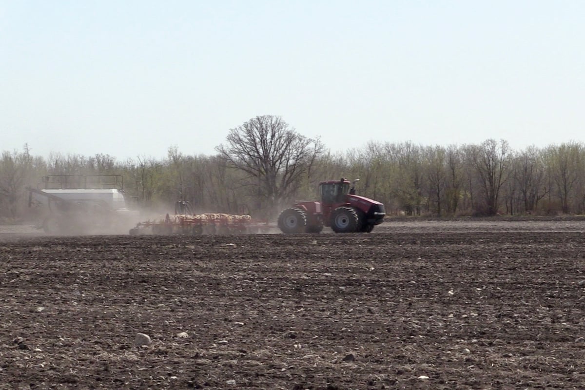Spring planting in Manitoba close to finished
