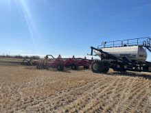 Bourgault test drives deep-banded phosphorus