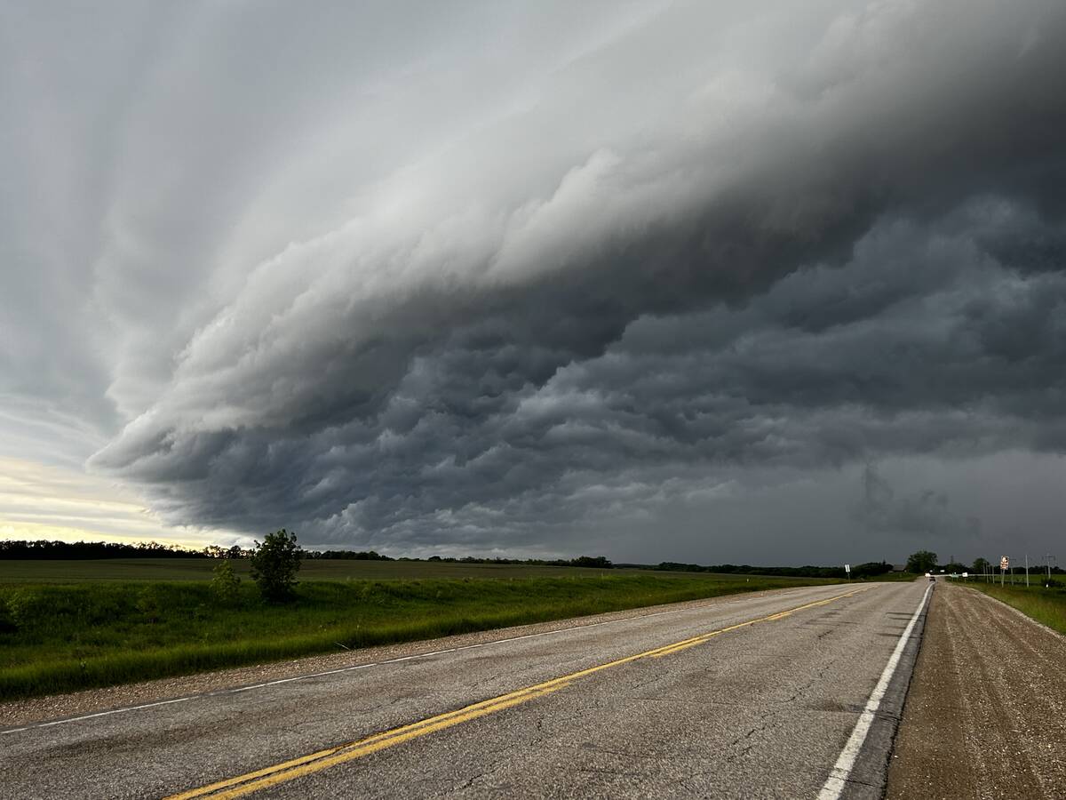 Most thunderstorms will produce hail, the question is whether or not the hail will grow large enough to make it to the ground without completely melting. Photo: File