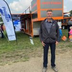 Steve Froese says the PhiBer drone service trailer can managed four drones. Photo: John Greig