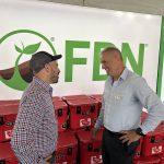 Breen Neeser talks to Nigel Buffone at Ag in Motion
