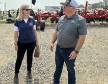 Outdoor farm show a trade supercharger says commissioner