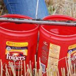 A soil testing probe with collection cans. Photo: File