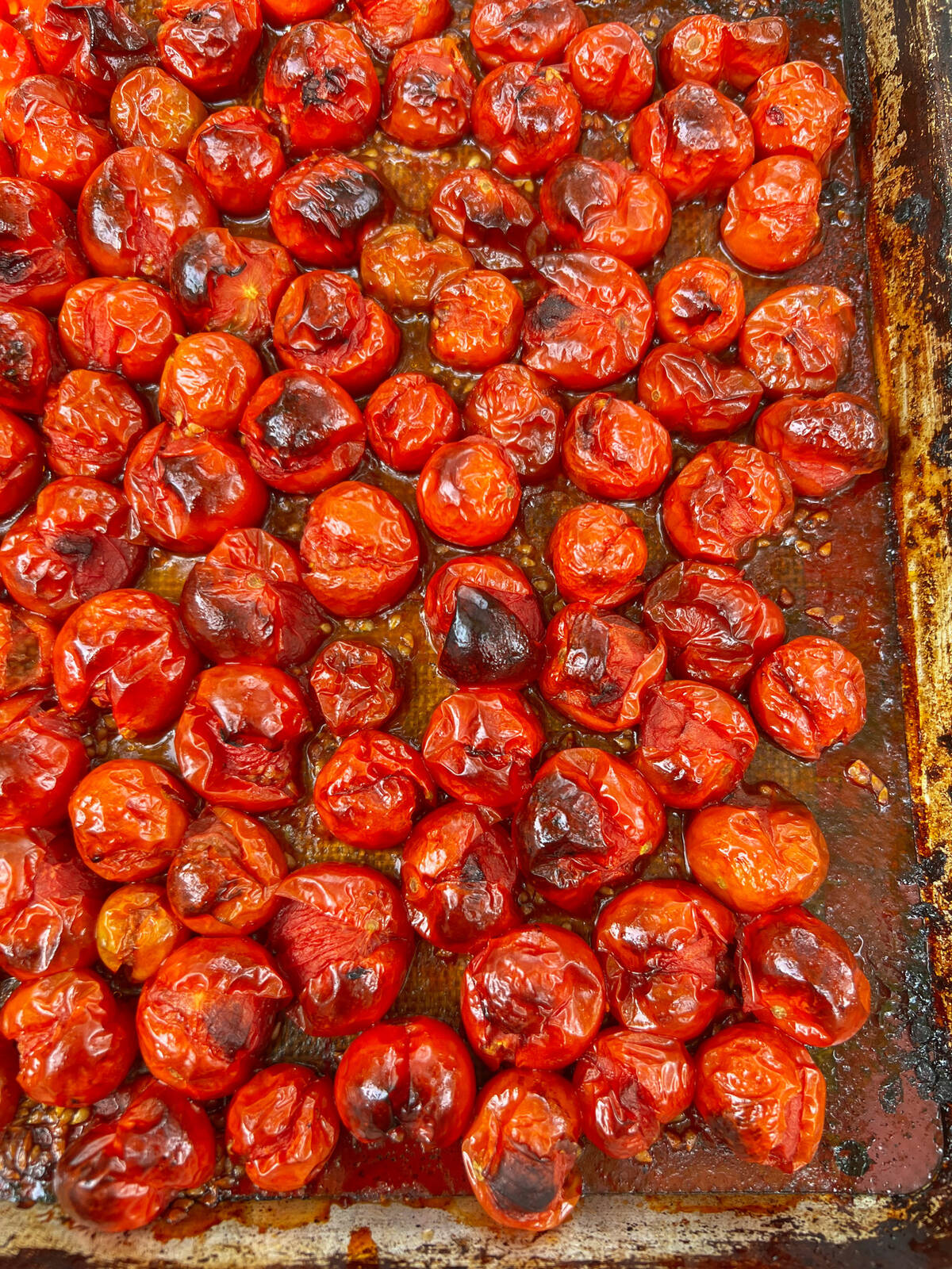 When the cherry tomatoes won’t stop coming in, roast them. Photo: Getty Stewart