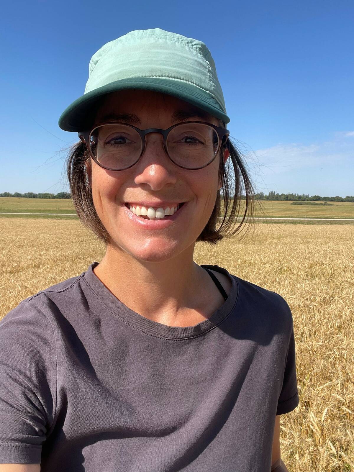 Anne Kirk, cereals specialist with Manitoba Agriculture, said that the wheat yield across the province has been pretty good in general, and low yielding wheat areas have been the result of low moisture. Photo: Supplied