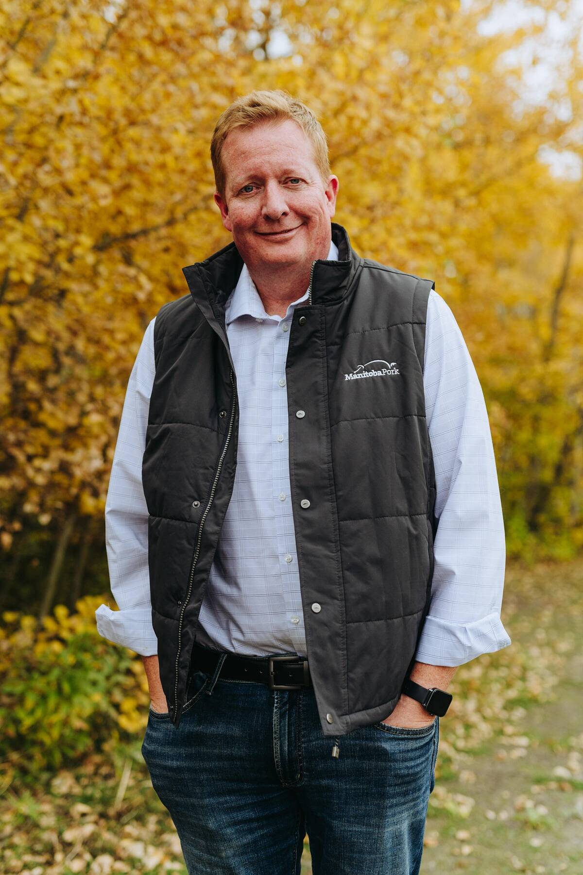 Grant Melnychuk, Manitoba Pork director of sustainable development, research and data management, says the organization’s new sustainability framework is designed to be flexible. Photo: Manitoba Pork Council