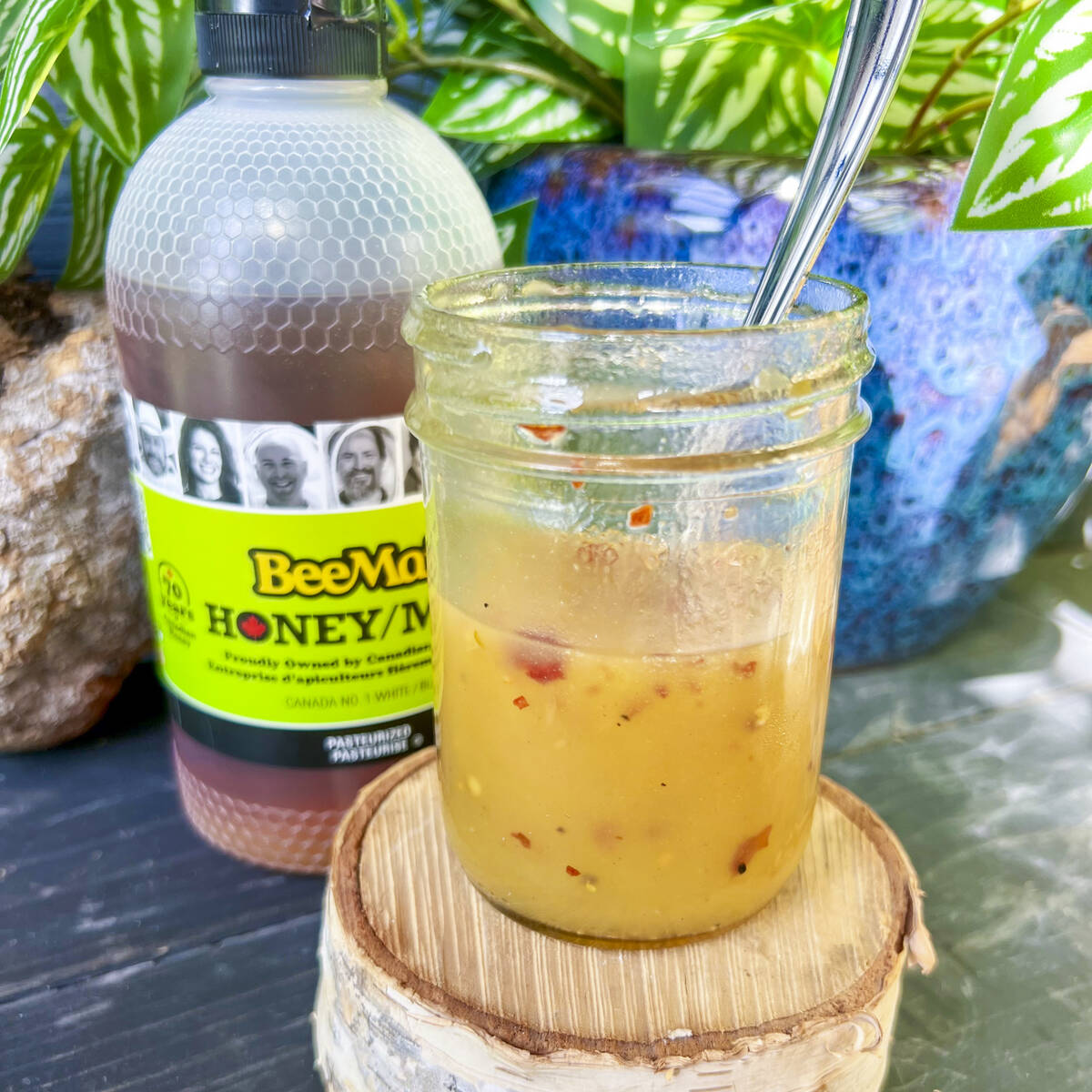 A versatile hot honey drizzle is great for roasted veggies, baked cheese, salad dressings, baked salmon or on top of hot biscuits. Photo: Getty Stewart