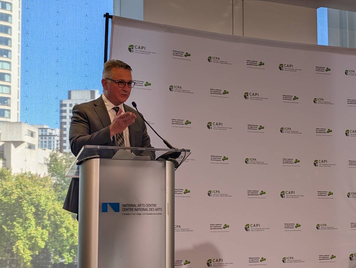 Canadian Minister of Agriculture and Agri-Food Heath MacDonald. Photo: Jonah Grignon