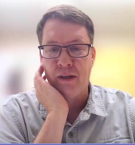 John Laurie, an Alberta researcher with the Agriculture and Agri-Food Canada (AAFC) Lethbridge Research and Development Centre, is editing the genes regulating wheat’s circadian rhythms to extend reception to light. Photo: Screen Capture/Jeff Melchior