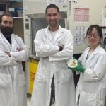 Armin Tchobanian, Justin Pahara and Damin Kim are all Agriculture and Agri-food researchers who wrote an academic paper on 3D X-Ray fluorescence of insect pests and analysis in a virtual environment. 

Photo Credit: Supplied