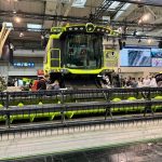 Zoomlions diesel-electric drive combine got a lot of interest at Agritechnica 2025. Photo: John Greig