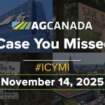 VIDEO: In case you missed it; your national ag news recap for Nov. 14, 2025