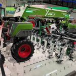 Fendt showed it's Xaver autonomous unit at Agritechnica 2025. Photo: John Greig