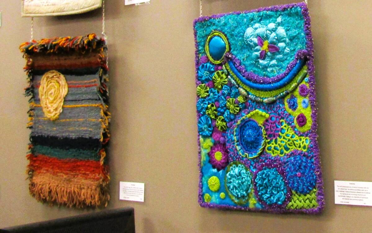 Texture is the theme of the latest TFAM exhibit to hit rural areas in Manitoba. Photo: Donna Gamache