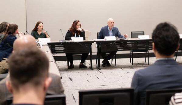 Tim Kennedy, president and chief executive officer of the Canadian Aquaculture Industry Alliance (CAIA), speaks on the potential future and current challenges of Canada’s aquaculture sector in Calgary in October. Photo: Lee Hart