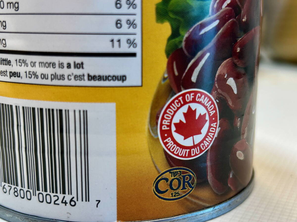 Economist Marnie Scott suggests consumers look for labels with a higher standard for Canadian sourcing, such as “Product of Canada.” Photo: Alexis Stockford
