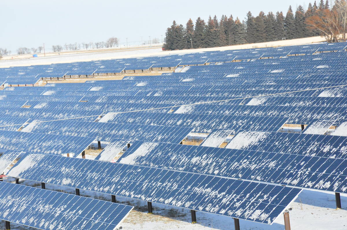 The Brooks Solar Power Plant completed in 2018 with an expansion completed in 2022. The total capacity of the facility is 44 MW and is estimated to be operational for 30 years.
Photo Alex McCuaig
