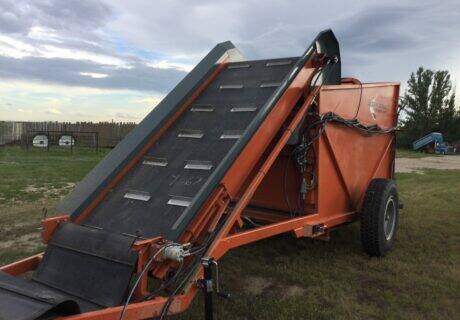 The Boomerang Residue Max, by Feed Works Ltd., is one of the contenders in the 2026 Manitoba Ag Days Innovation Showcase. Photo: agdays.com