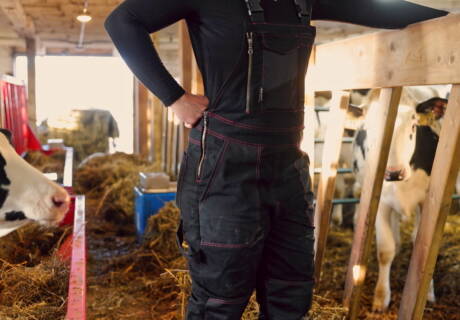 Women’s workwear by AgPro Workwear Inc. has been entered in the agribusiness category of the 2026 Manitoba Ag Days Innovation Showcase. Photo: agdays.com